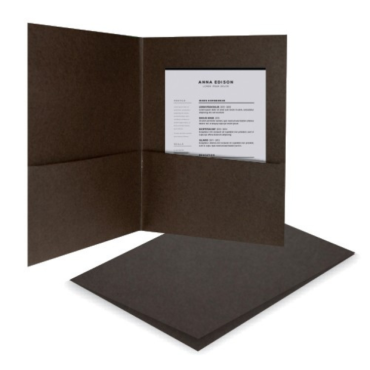 Папка картонска со два џеба